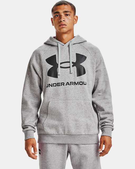 Men's UA Rival Fleece Big Logo Hoodie | Under Armour
